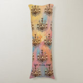 Coussins Longs "Illuminer l'élégance" (Devant (Vertical))