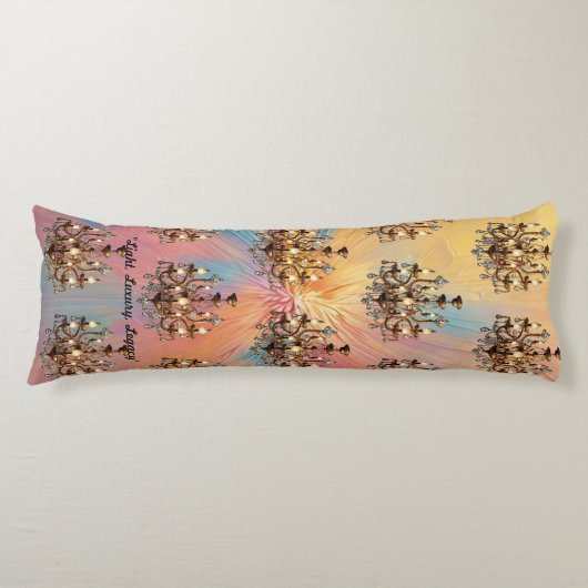 Coussins Longs "Illuminer l'élégance" (Devant)