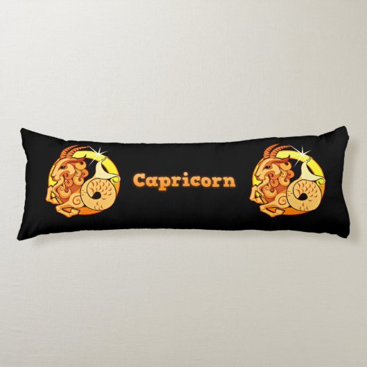 Coussins Longs Illustration Capricorne (Devant)