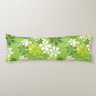 Coussins Longs Illustration de l'art coloré Nature Motif floral