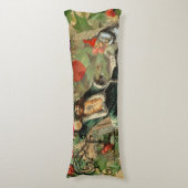 Coussins Longs Illustration de l'esprit de Noël présent Scrooge (Devant (Vertical))