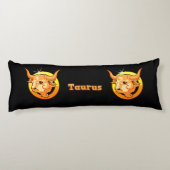 Coussins Longs Illustration de Taureau (Dos)