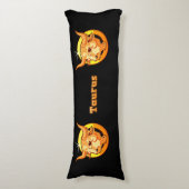 Coussins Longs Illustration de Taureau (Devant (Vertical))