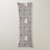 Coussins Longs Illustration thématique marine (Devant (Vertical))