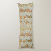 Coussins Longs Illustrations vintage Plante Panneaux en bois (Dos (Vertical))