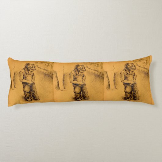 Coussins Longs I'm Lost in Le Tianguie, Mexique (Dos)