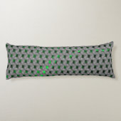 Coussins Longs Image verte sous plaques grises, carrés oblongs ? (Dos)