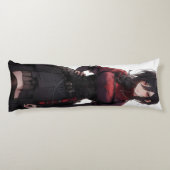 Coussins Longs Imaginaire Anime Jolie fille (Dos)