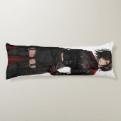 Coussins Longs Imaginaire Anime mystérieuse fille (Dos)