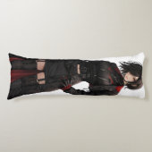 Coussins Longs Imaginaire Anime mystérieuse fille (Devant)