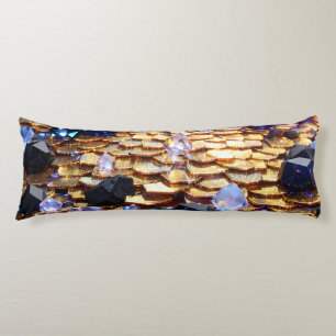 Coussins Longs Imaginaire de luxe Gemstone Abstrait