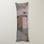 Coussins Longs Impasto Abstrait I (Dos (Vertical))