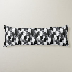 Coussins Longs Impression camouflage de chat décoration de ferme