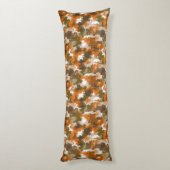 Coussins Longs Impression camouflage Intérieurs chauds Mémoire Fo (Dos (Vertical))