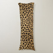 Coussins Longs Impression Cheetah (Devant (Vertical))