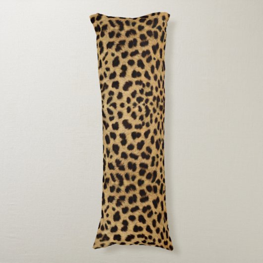 Coussins Longs Impression Cheetah (Devant (Vertical))