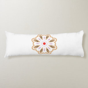 Coussins Longs Impression d'art floral Mandala Décor Boho
