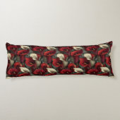 Coussins Longs Impression de lys calla Modern Farmhouse victorien (Dos)