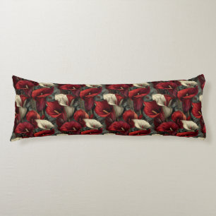 Coussins Longs Impression de lys calla Modern Farmhouse victorien