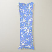 Coussins Longs Impression de snowflacon (Devant (Vertical))