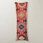 Coussins Longs Impression de tapis de soie persan (Devant (Vertical))