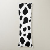 Coussins Longs Impression De Vache, Motif De Vache, Spots De Vach (Devant (Vertical))