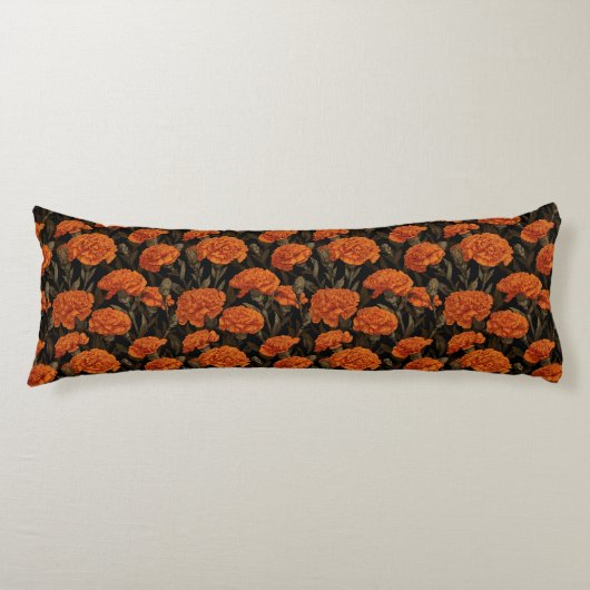 Coussins Longs Impression d'œillet Luxe Grossesse Cadeau de Chauf (Devant)