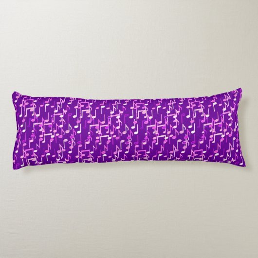 Coussins Longs Impression musicale - violet violet, multi (Dos)