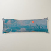 Coussins Longs Impression Soleil Levant Claude Monet  (Dos)