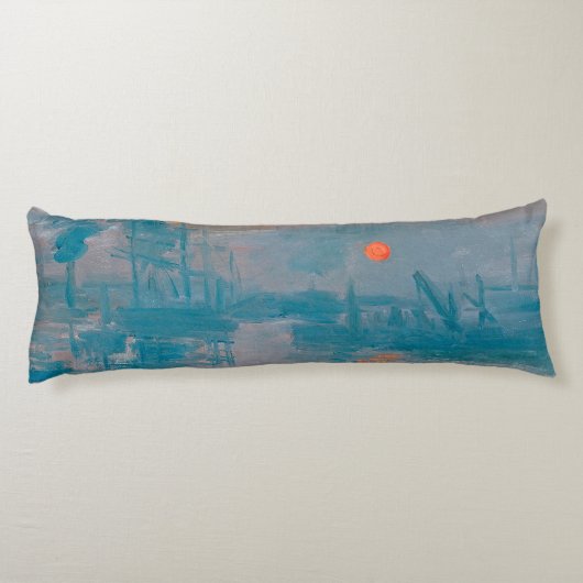 Coussins Longs Impression Sunrise Claude Monet (Dos)