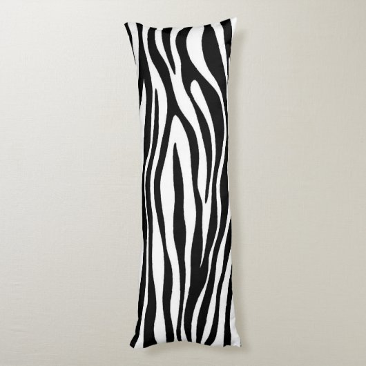 Coussins Longs Impression Zebra (Dos (Vertical))