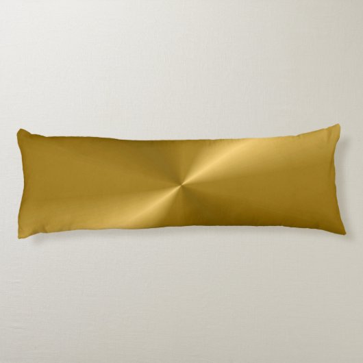 Coussins Longs Imprimante moderne Gold Look (Dos)
