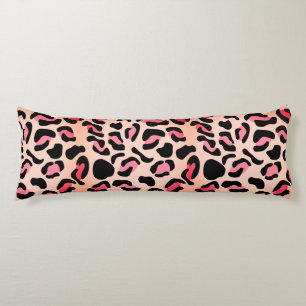 Coussins Longs Imprimé animalier motif léopard moderne
