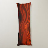 Coussins Longs Incendie liquide par Shirley Taylor (Dos (Vertical))