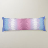 Coussins Longs Indicateur Abstrait Bigender Pride (Dos)