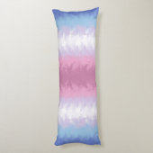 Coussins Longs Indicateur Abstrait Bigender Pride (Dos (Vertical))
