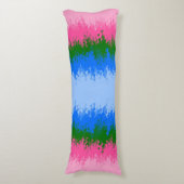 Coussins Longs Indicateur Abstrait Omniromantic Pride (Devant (Vertical))