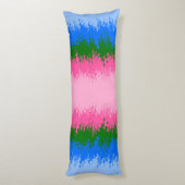 Coussins Longs Indicateur Abstrait Omniromantic Pride (Dos (Vertical))