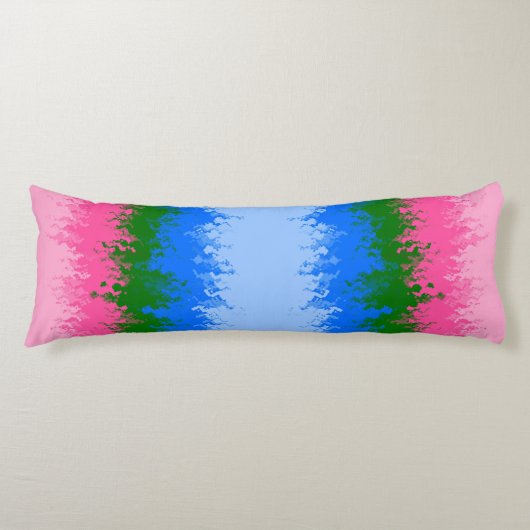 Coussins Longs Indicateur Abstrait Omniromantic Pride (Devant)