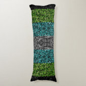 Coussins Longs Indicateur Abstrait Quioromantic Pride (Devant (Vertical))
