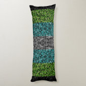 Coussins Longs Indicateur Abstrait Quioromantic Pride (Dos (Vertical))