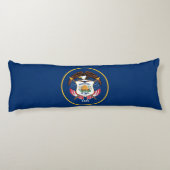 Coussins Longs Indicateur de l'État de l'Utah (Dos)