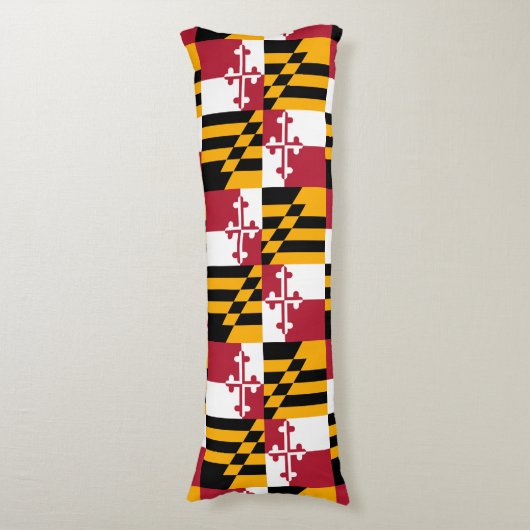 Coussins Longs Indicateur de l'état du Maryland (Devant (Vertical))