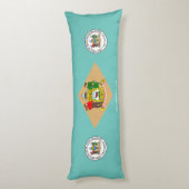 Coussins Longs Indicateur du Delaware (Dos (Vertical))