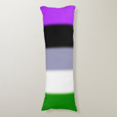 Coussins Longs Indicateur Falln Genderqueer Pride (Devant (Vertical))