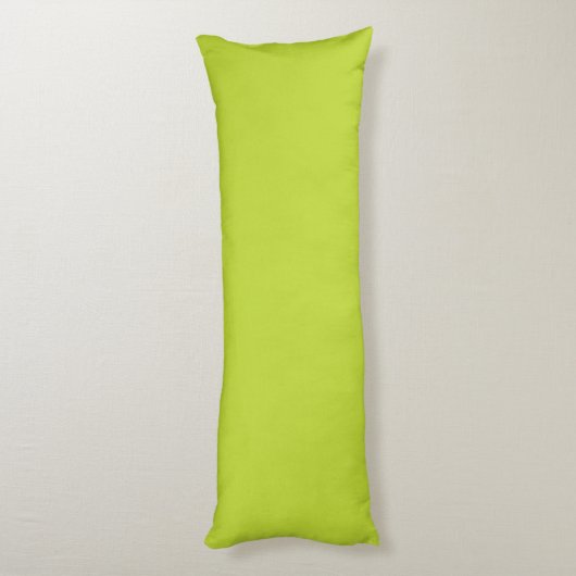 Coussins Longs Initiales de chevauchement modernes 2 | Lime vert (Dos (Vertical))