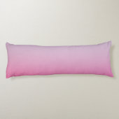Coussins Longs Initiales superposées Modern 2 | Ombre rose (Dos)