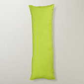 Coussins Longs Initiales superposées Modernes 2 | Vert Citron (Dos (Vertical))