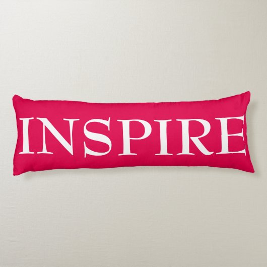 Coussins Longs INSPIRE Oreiller corps MOTIVÉ (Dos)