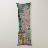 Coussins Longs Iris Jardin Monet Giverny fleurs (Dos (Vertical))